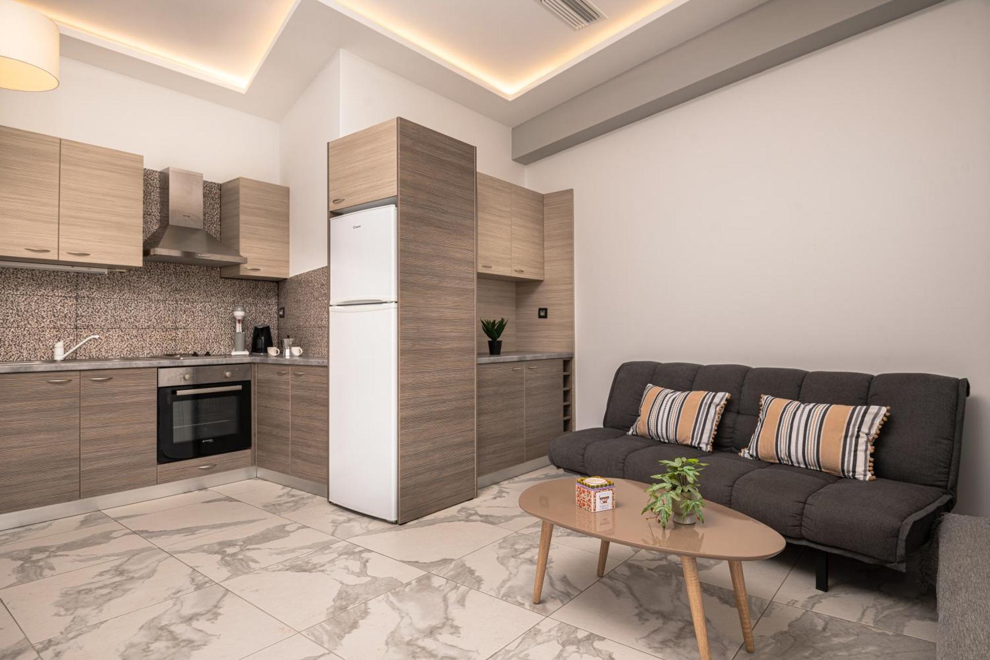 Katsaros Luxury Apts II 5 Min Walk To Beach チィリヴィ エクステリア 写真
